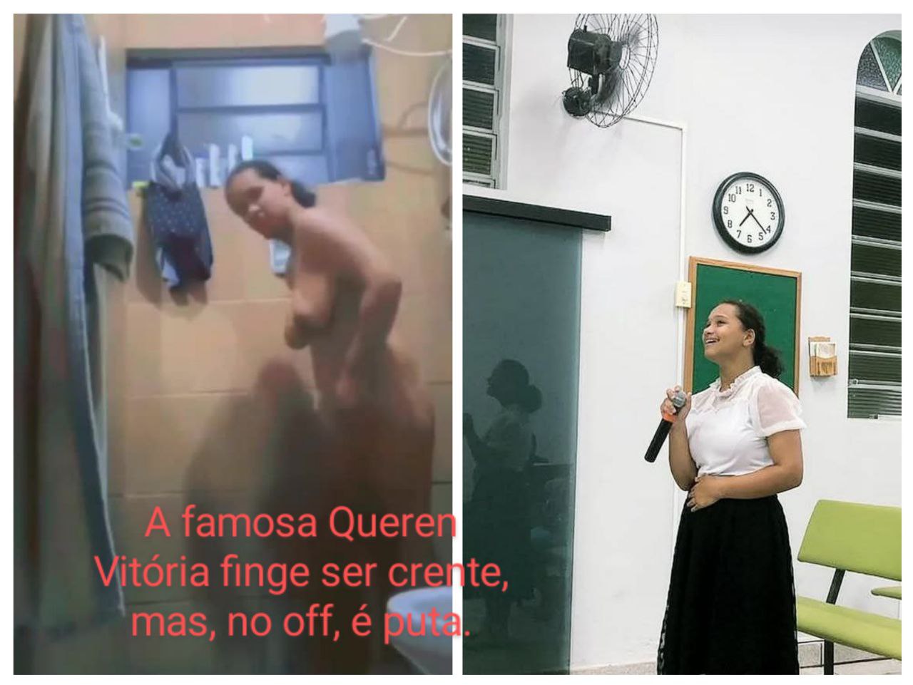 Querén vitória, putinha arrombada