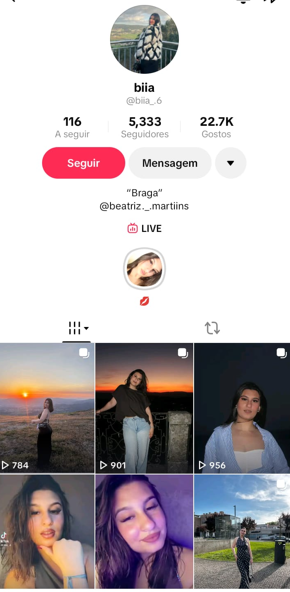 safada tetuda faz live no tiktok