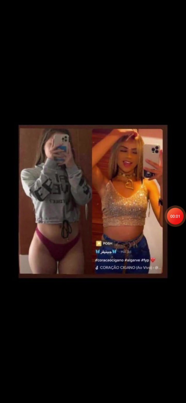 Cigana linda e loira nude